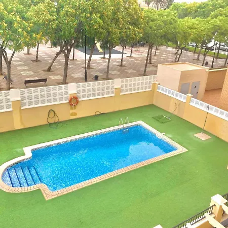 Casa Tino 500m Playa Terraza Garaje Piscina Appartamento *